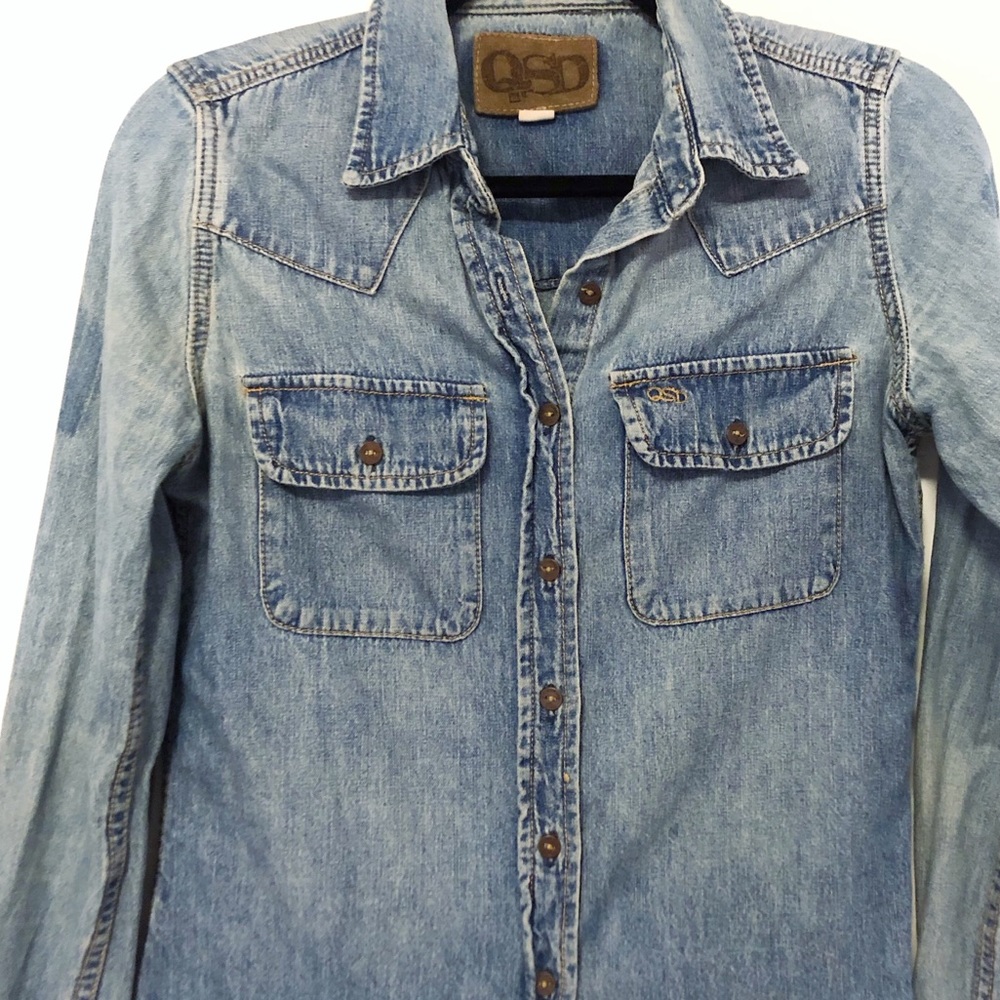 Denim western shirt - XS